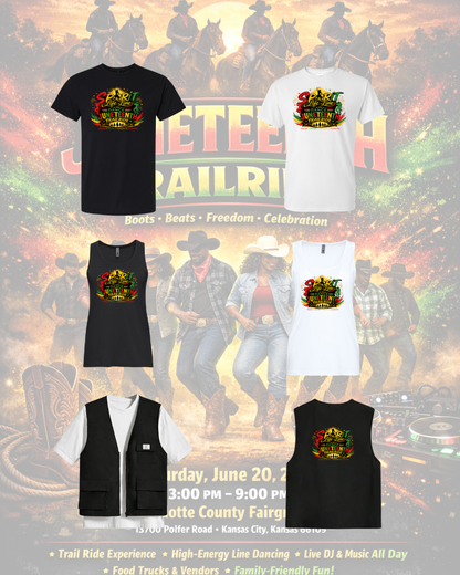 Juneteeth Trailride Apparel